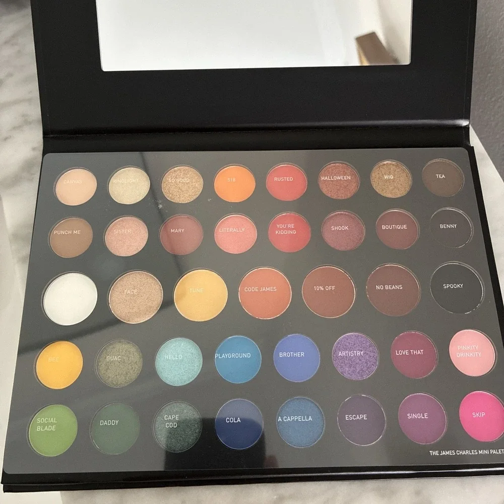 NEW IN BOX MORPHE X JAMES CHARLES THE MINI ARTISTRY PALETTE - DISCONTINUED